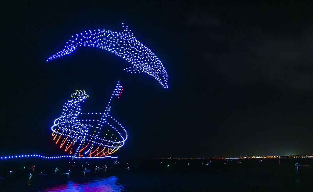 Nice : un spectacle de drones exceptionnel pour la Conférence des Nations Unies sur l’Océan