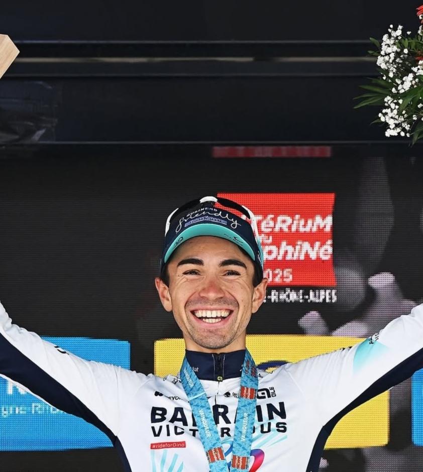 Cyclisme : le Cannois Lenny Martinez remporte la dernière étape du Critérium du Dauphiné