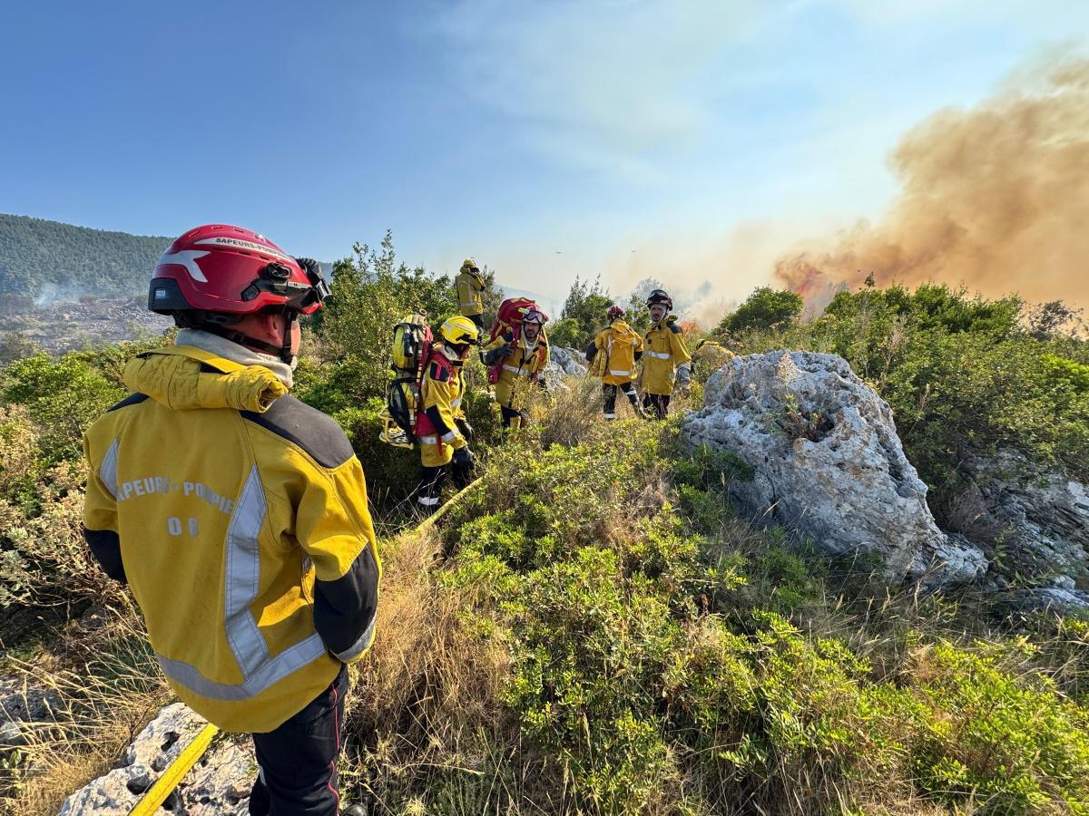 Incendie maîtrisé à La Trinité : 14 hectares parcourus