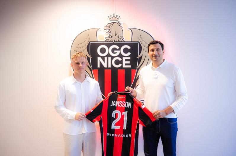Isak Jansson rejoint officiellement l’OGC Nice