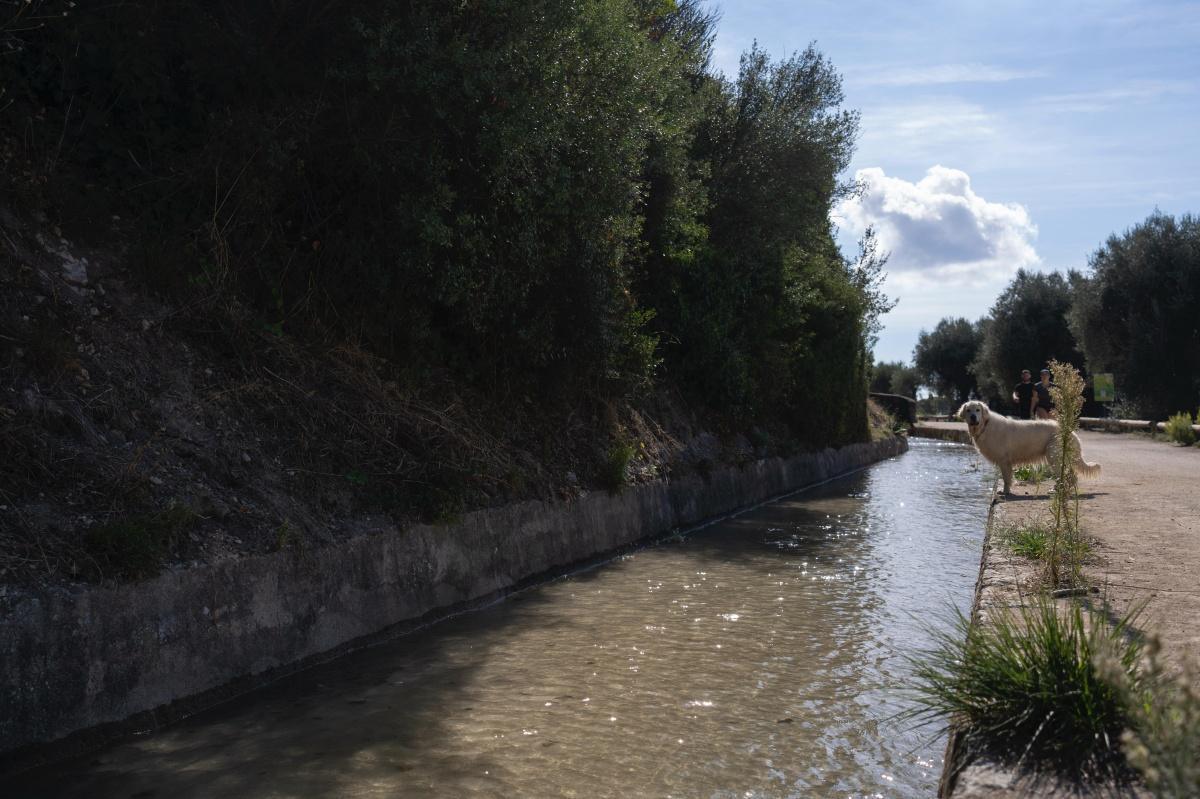 Nice : le canal de Gairaut remis en eau Nice : le canal de Gairaut remis en eau