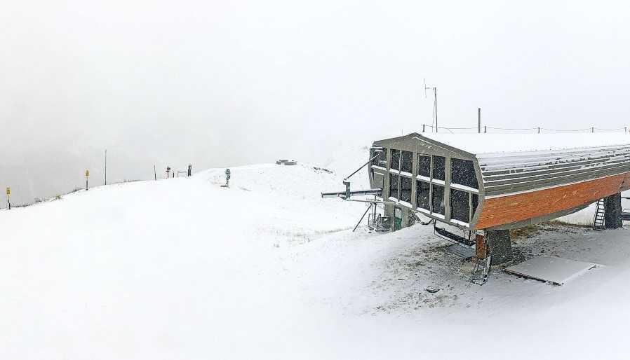 La neige de retour dans les stations des Alpes-Maritimes La neige de retour dans les stations des Alpes-Maritimes