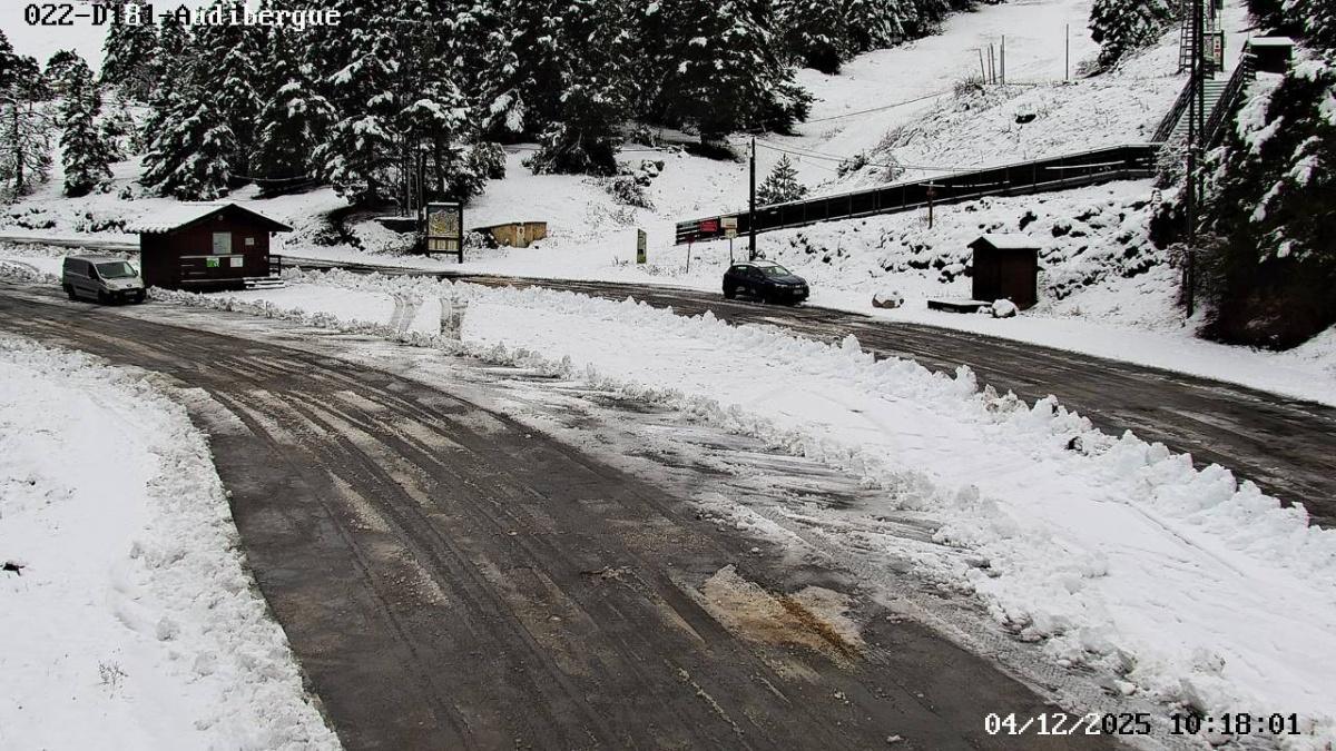 La neige tombe sur Gréolières et l’Audibergue, l’hiver s’installe sur les hauteurs de Grasse La neige tombe sur Gréolières et l’Audibergue, l’hiver s’installe sur les hauteurs de Grasse