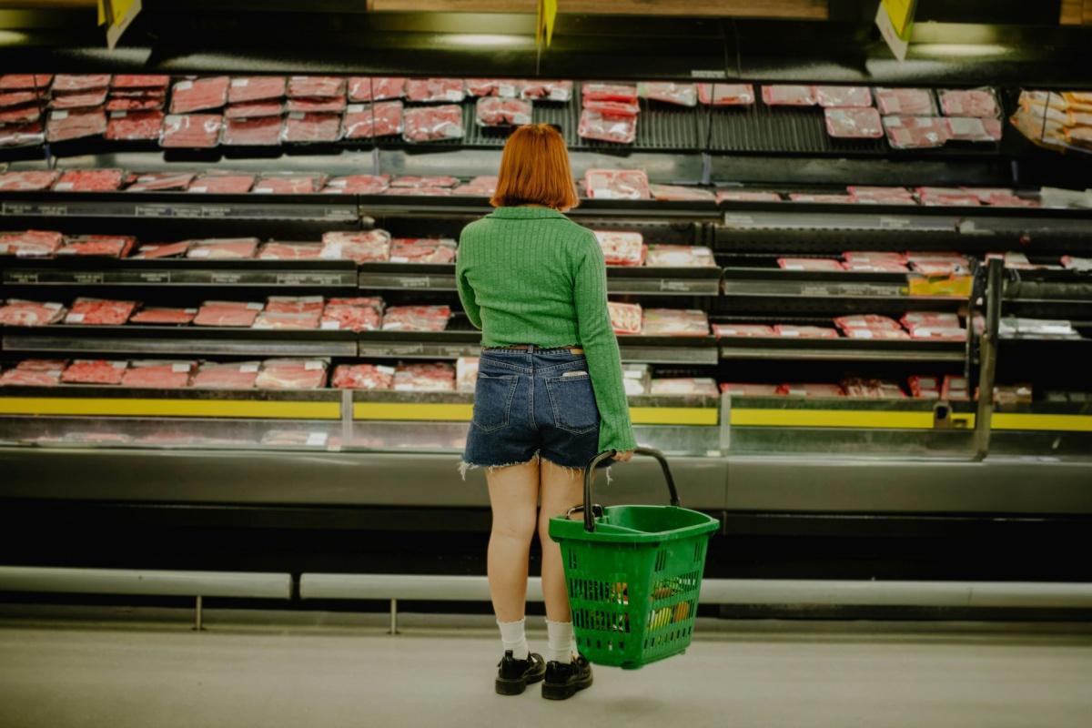 Action coup de poing de L214 dans les Carrefour des Alpes-Maritimes Action coup de poing de L214 dans les Carrefour des Alpes-Maritimes