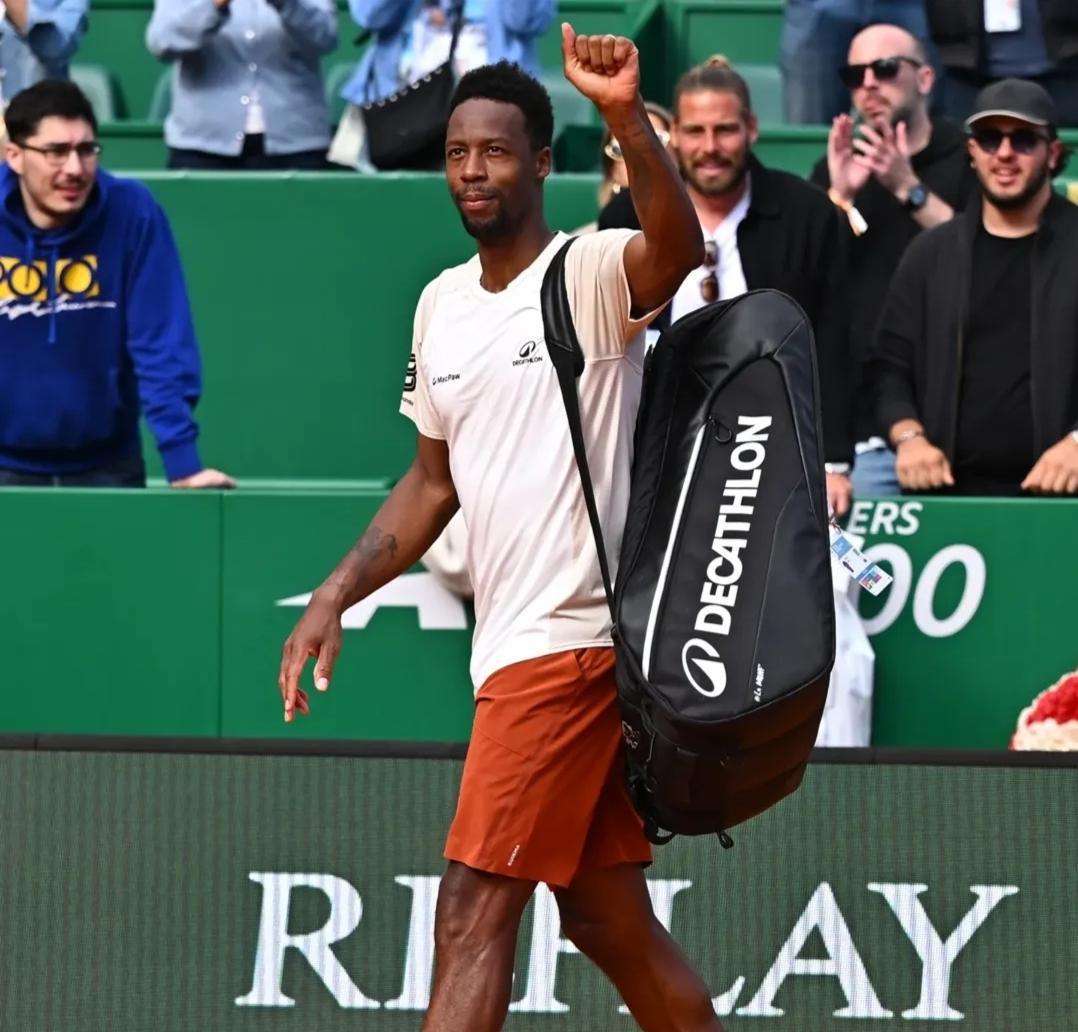 Monte-Carlo : journée contrastée pour les Français, Gaël Monfils a fait ses adieux au tournoi