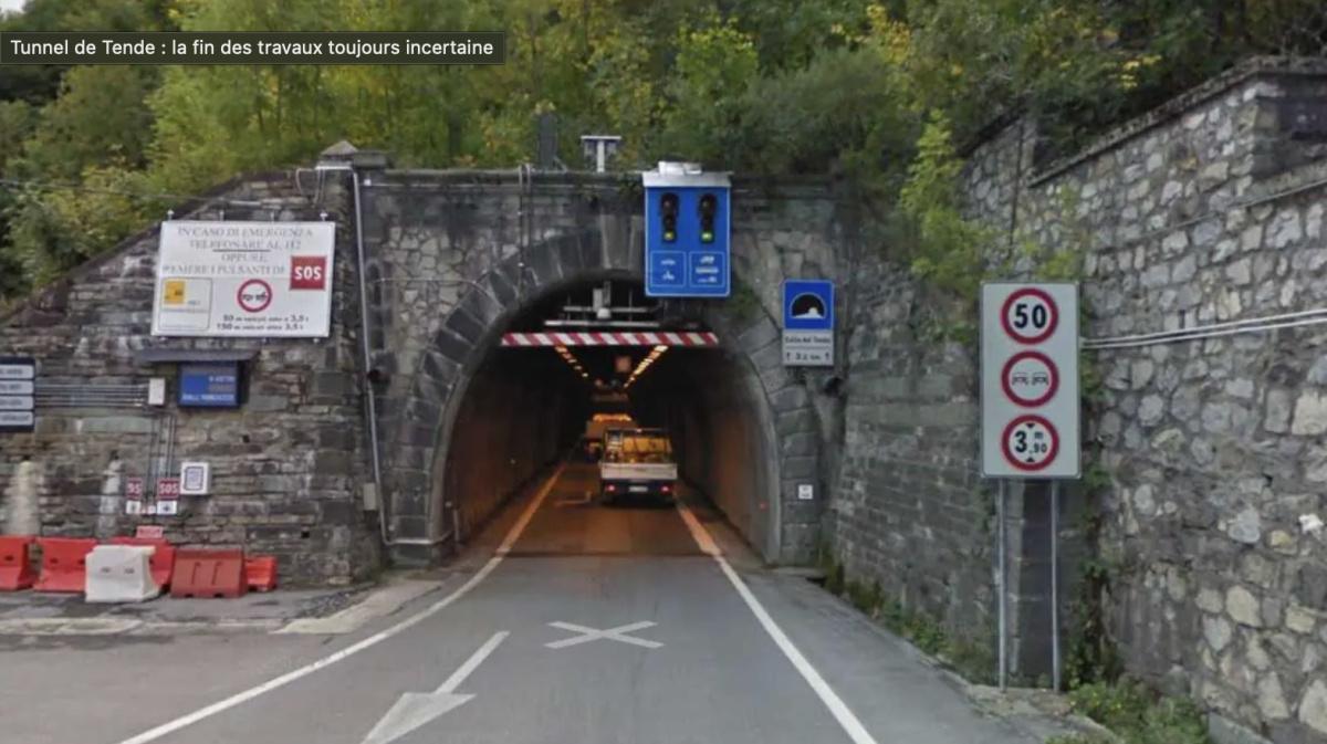 ​Tunnel de Tende : deux semaines de fermeture totale entre la Roya et l’Italie