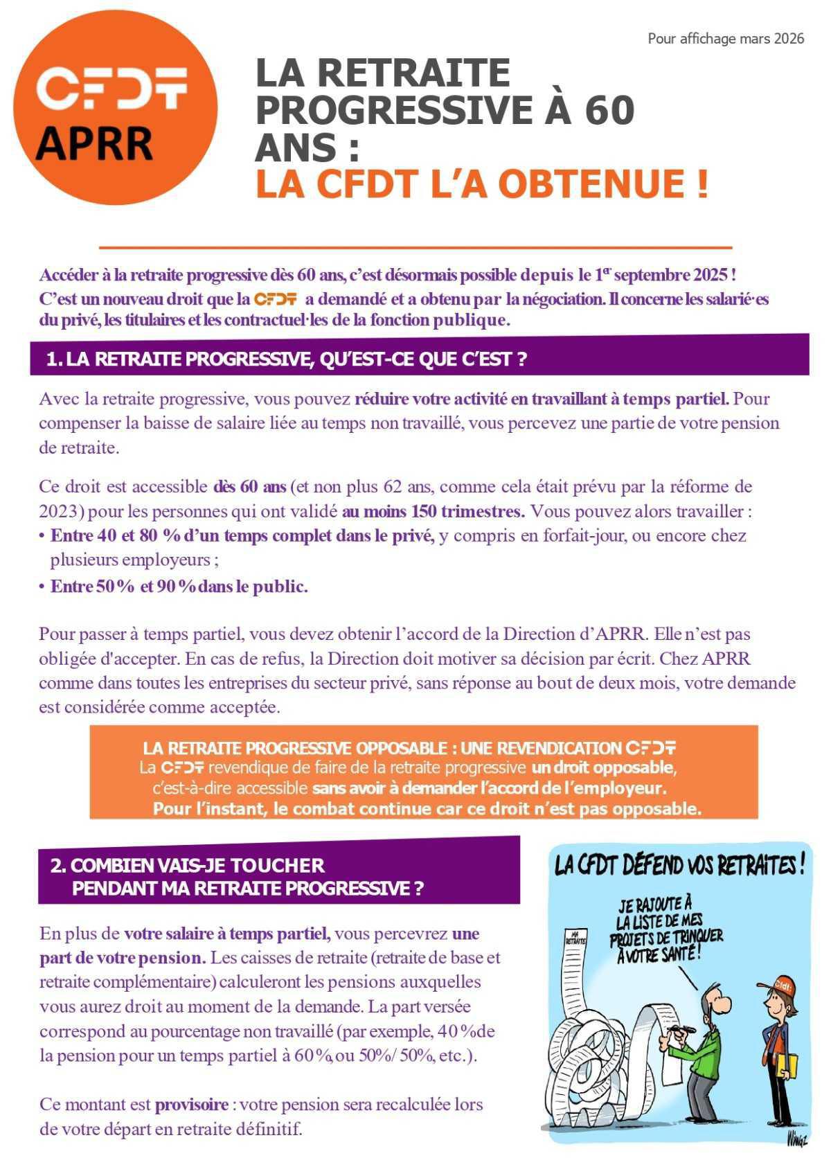 retraite progressive