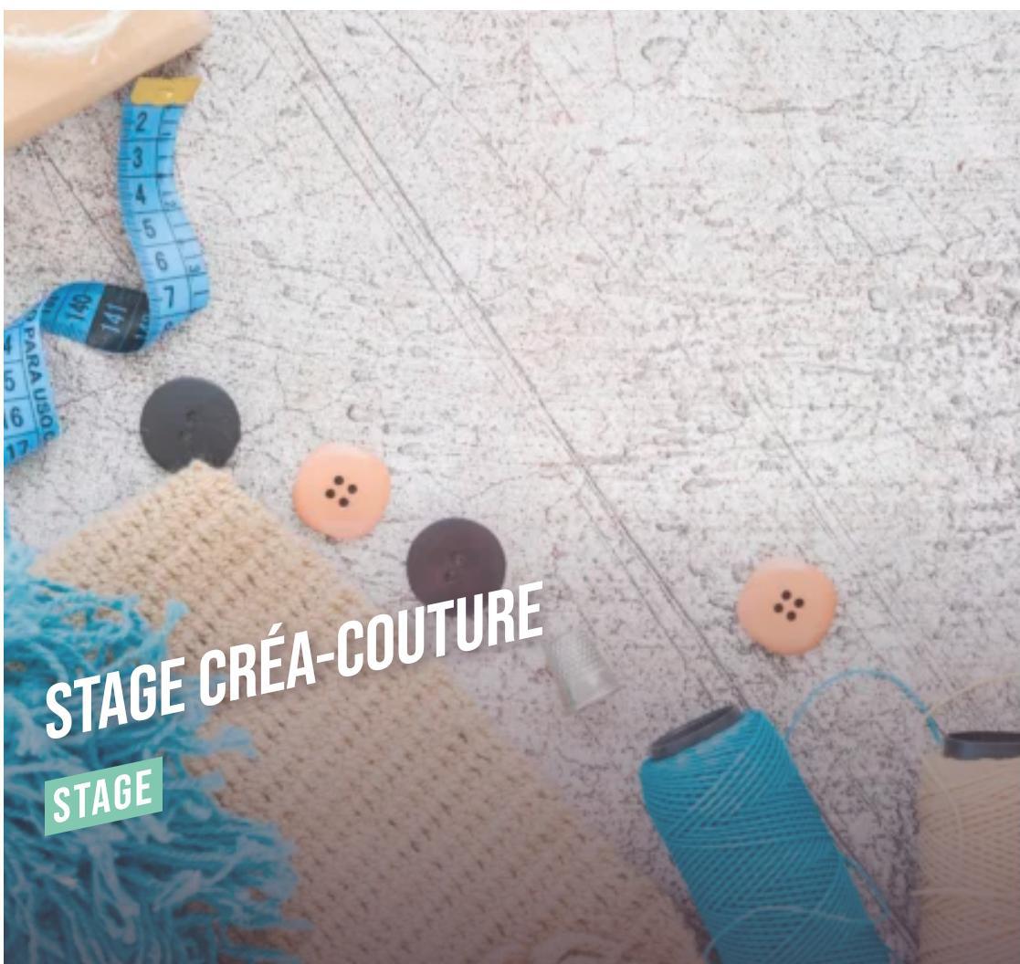 Stage créa-couture