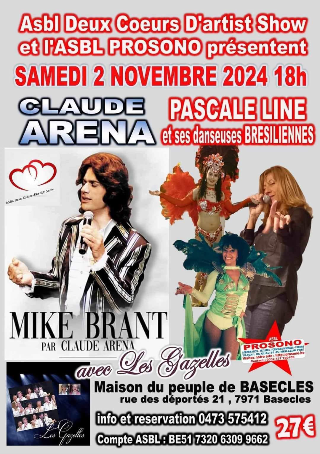 Laude Arena et Pascale Line