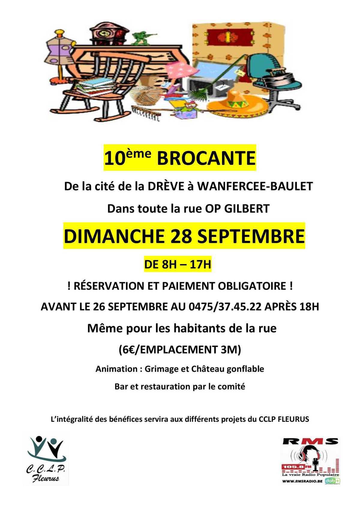 Brocante Wanfercée-Baulet