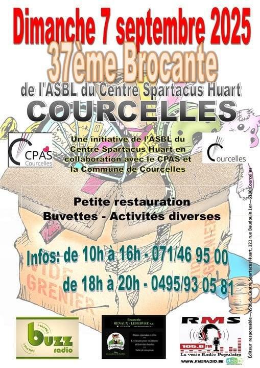 Brocante Courcelles 