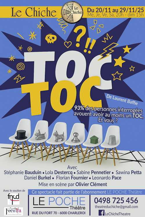 Théâtre : Toc Toc