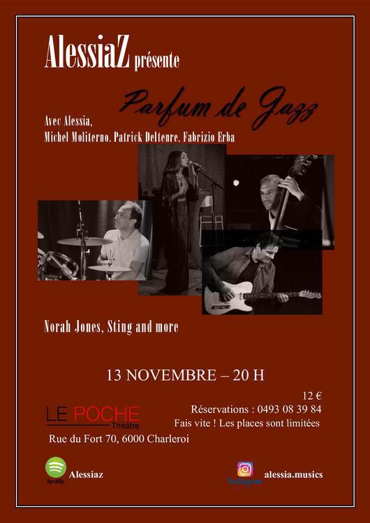 Concert : AlessiaZ présente Parfum de Jazz