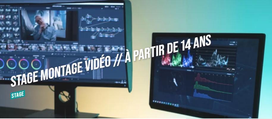 Stage montage vidéo // à partir de 14 ans