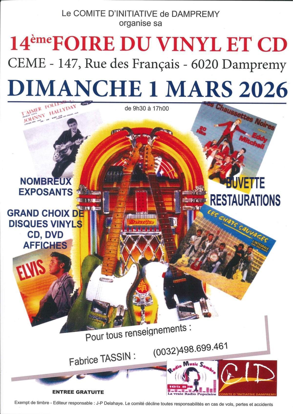 14 eme foire aux vynils et aux CD