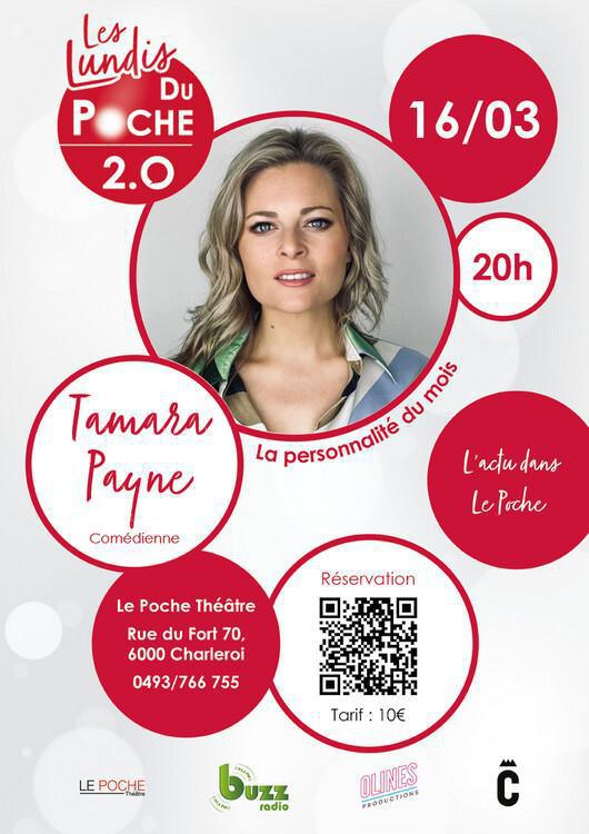 Les lundis du Poche 2.0 : Tamara Payne