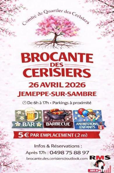 Brocante des cerisiers