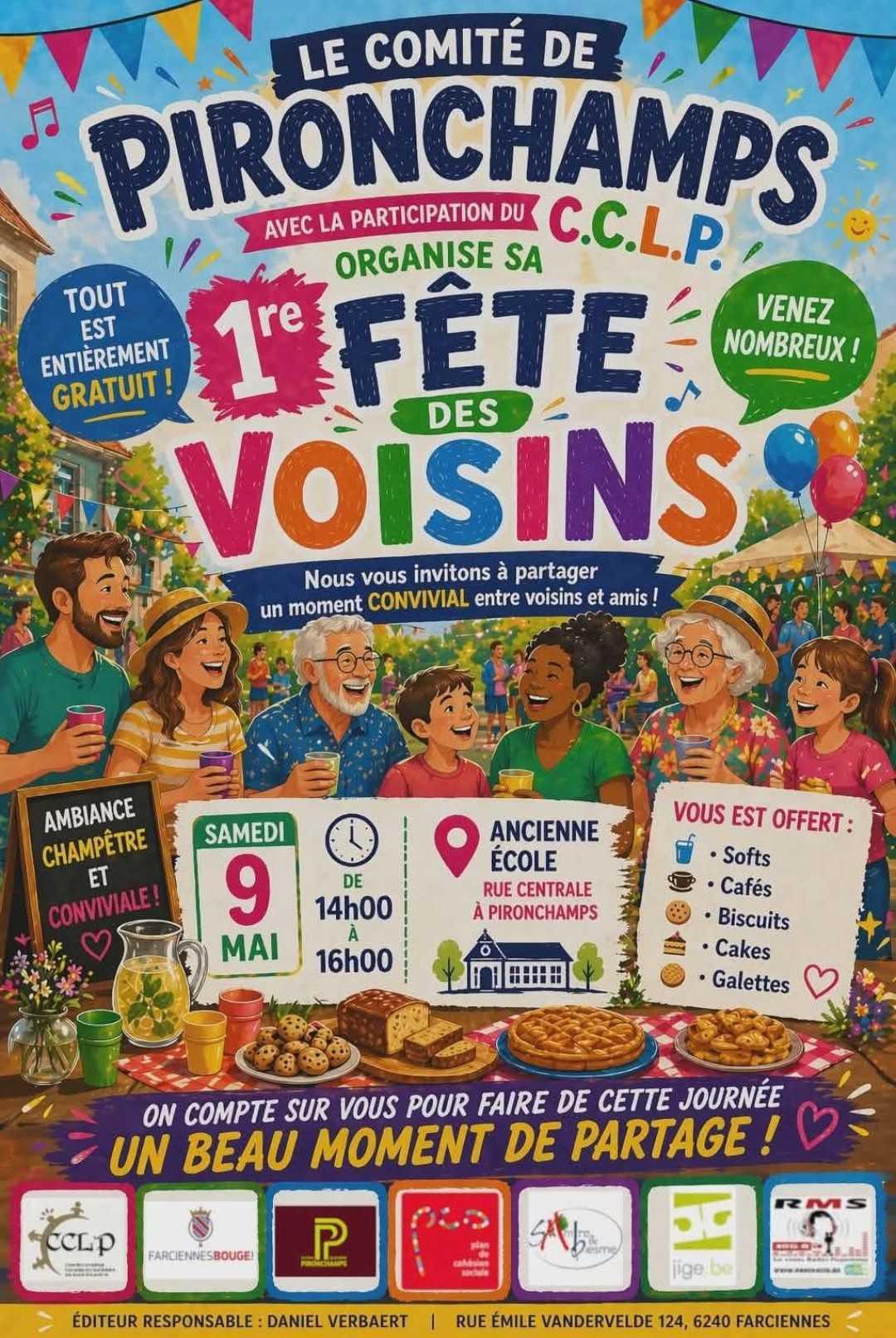 Fêtes des voisins à Piromchamps
