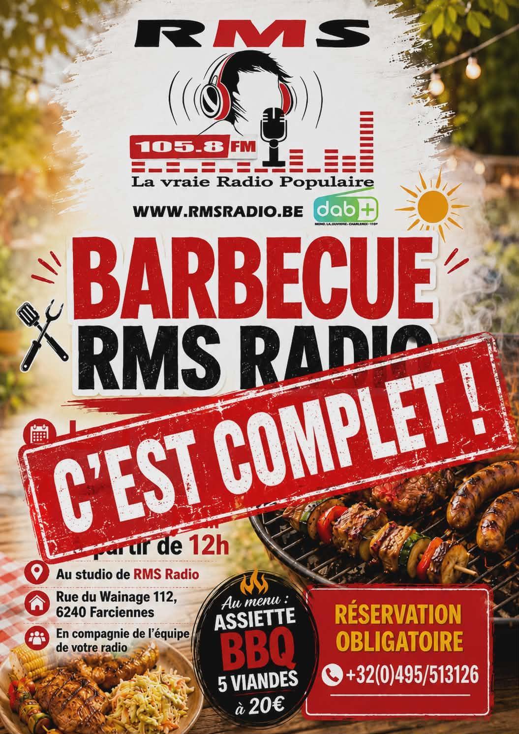 Barbecue d'RMS (COMPLET)