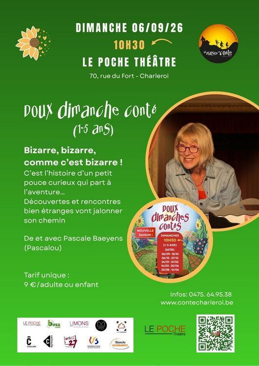 Contes en poche : Les doux dimanches contés