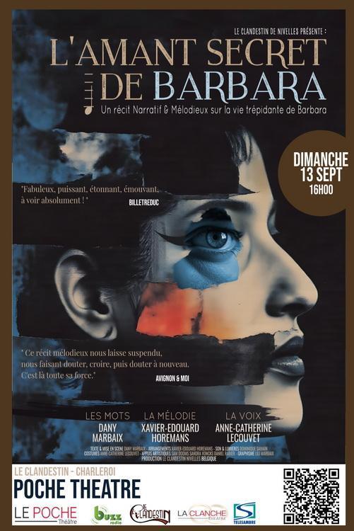Théâtre : L’amant secret de Barbara