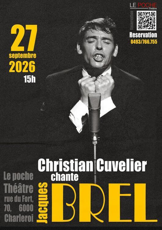 Concert : Christian Cuvelier chante Jacques Brel