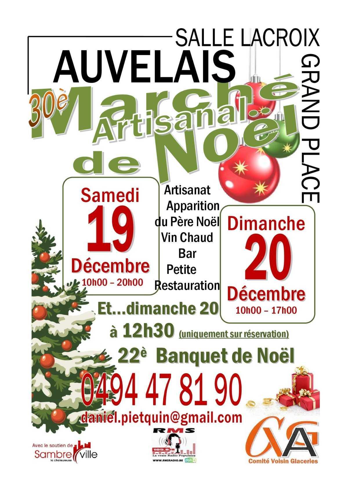30 ème Marché de Noêl Auvelais