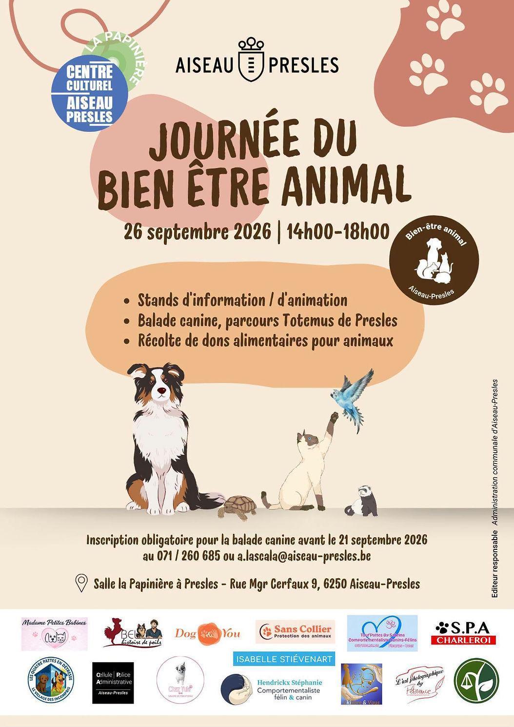 Journée du bien être animal