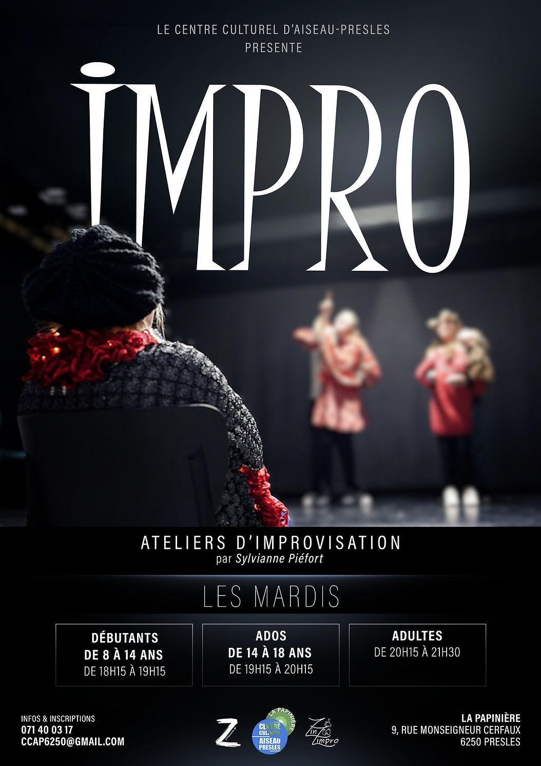 Atelier IMPRO - Débutants