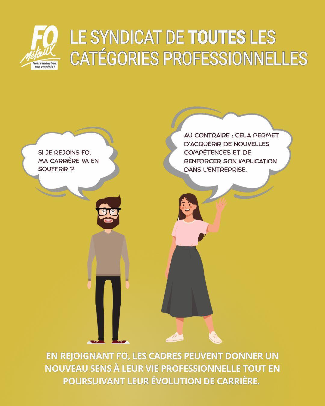 Rejoindre FO ne nuit pas à votre carrière !