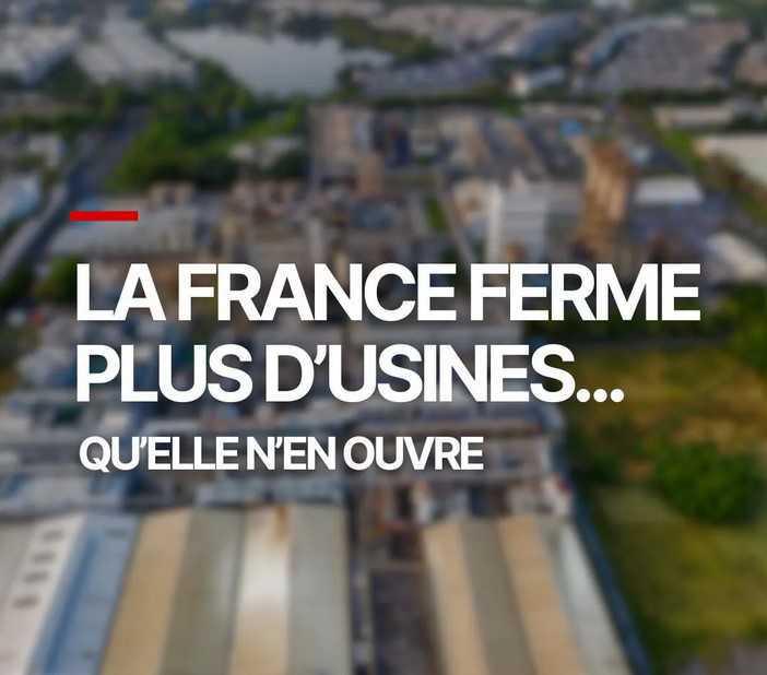 Info FO : Solde négatif : la France ferme plus d’usines qu’elle n’en ouvre Info FO : Solde négatif : la France ferme plus d’usines qu’elle n’en ouvre