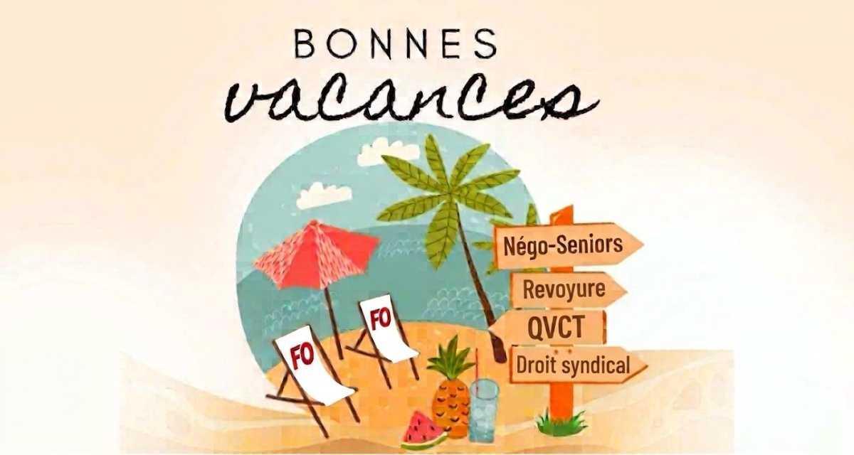 BONNES VACANCES