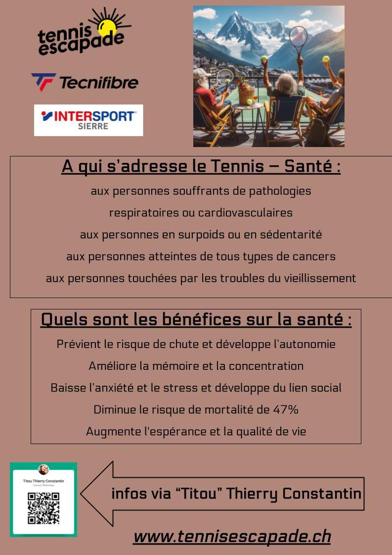 ouvrons les yeux sur les bénéfices des cours Tennis Santé