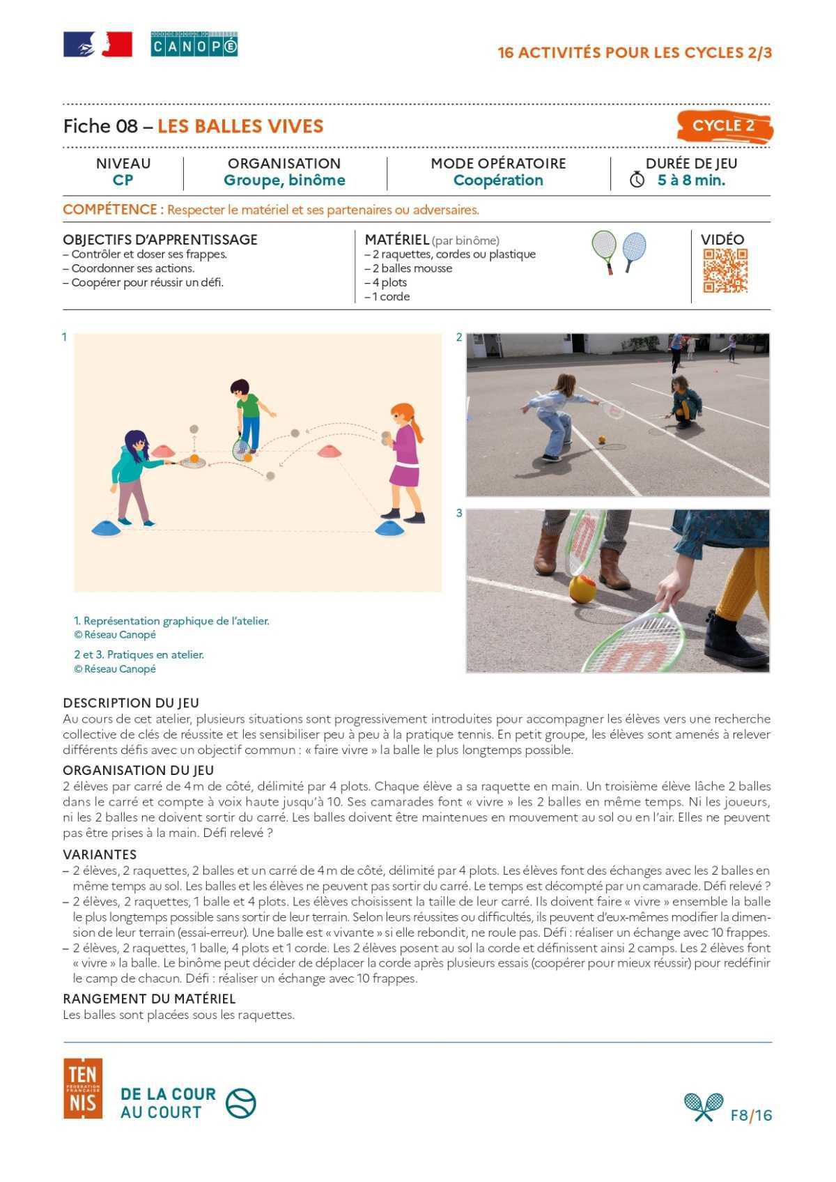 Les balles vives FFT