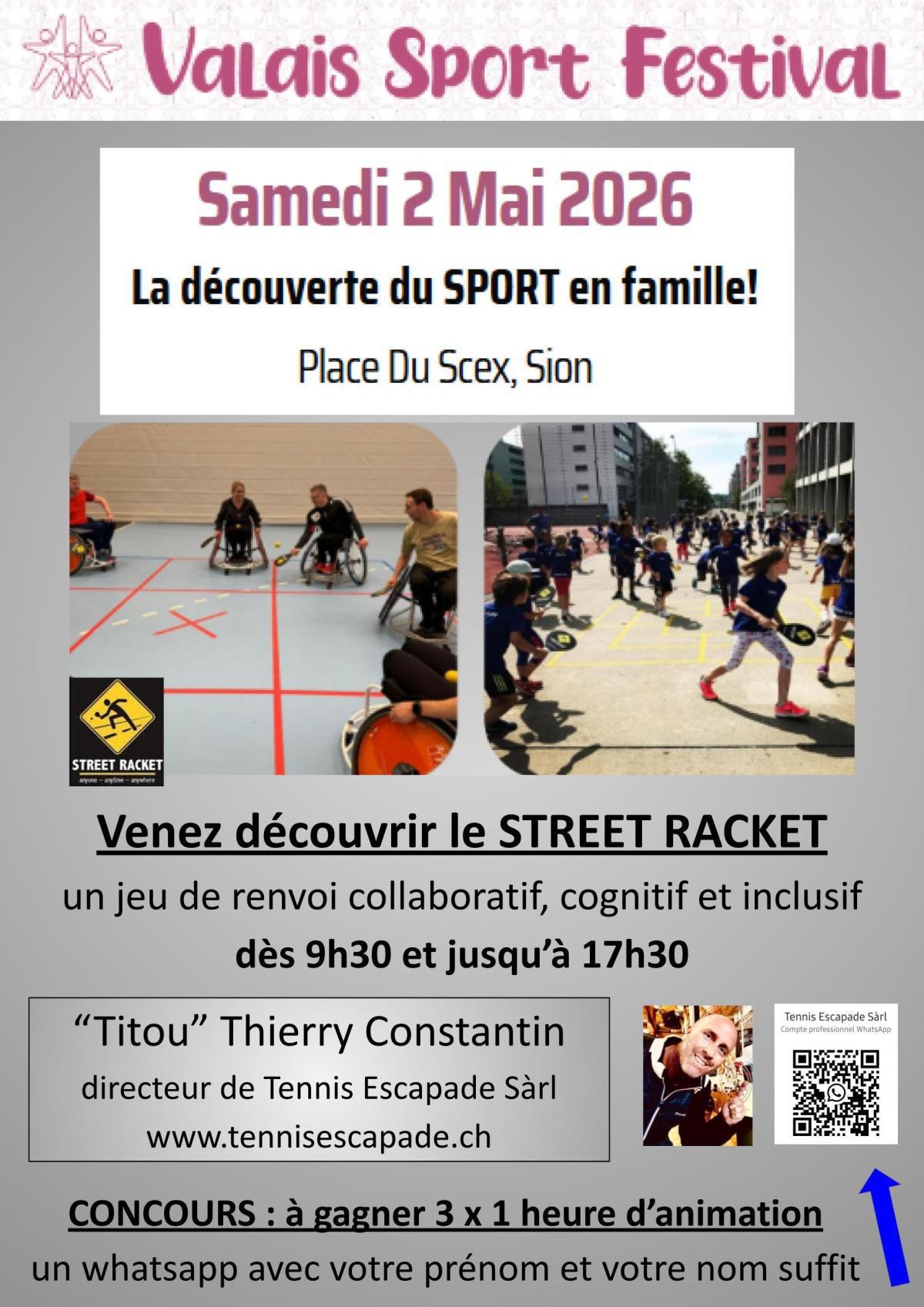 Valais Sport Festival / Street Racket