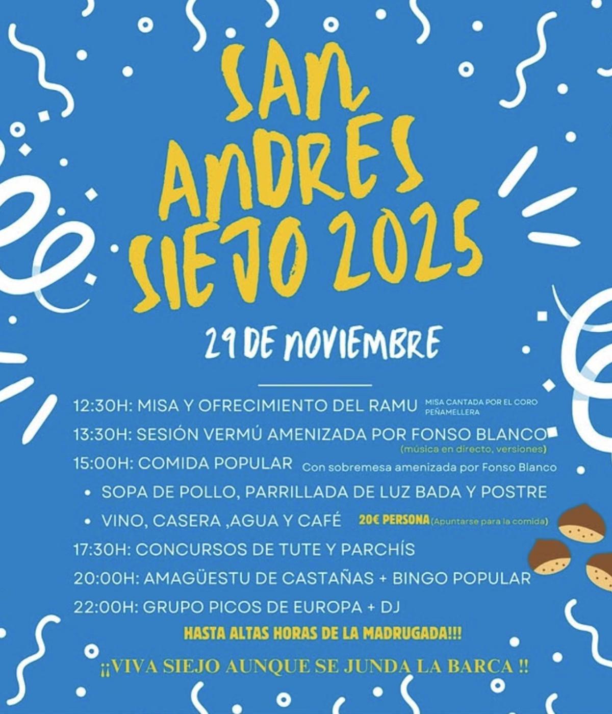 Fiesta de San Andrés en Siejo: tradición en Peñamellera Baja Fiesta de San Andrés en Siejo: tradición en Peñamellera Baja