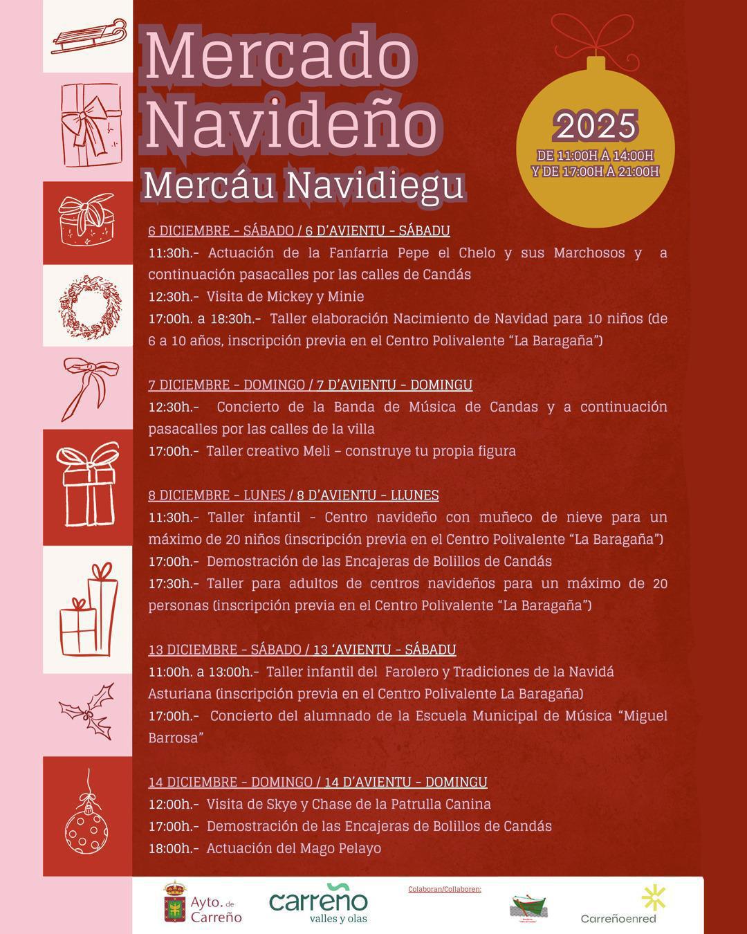 Candás celebra la Navidad con cinco días de actividades Candás celebra la Navidad con cinco días de actividades