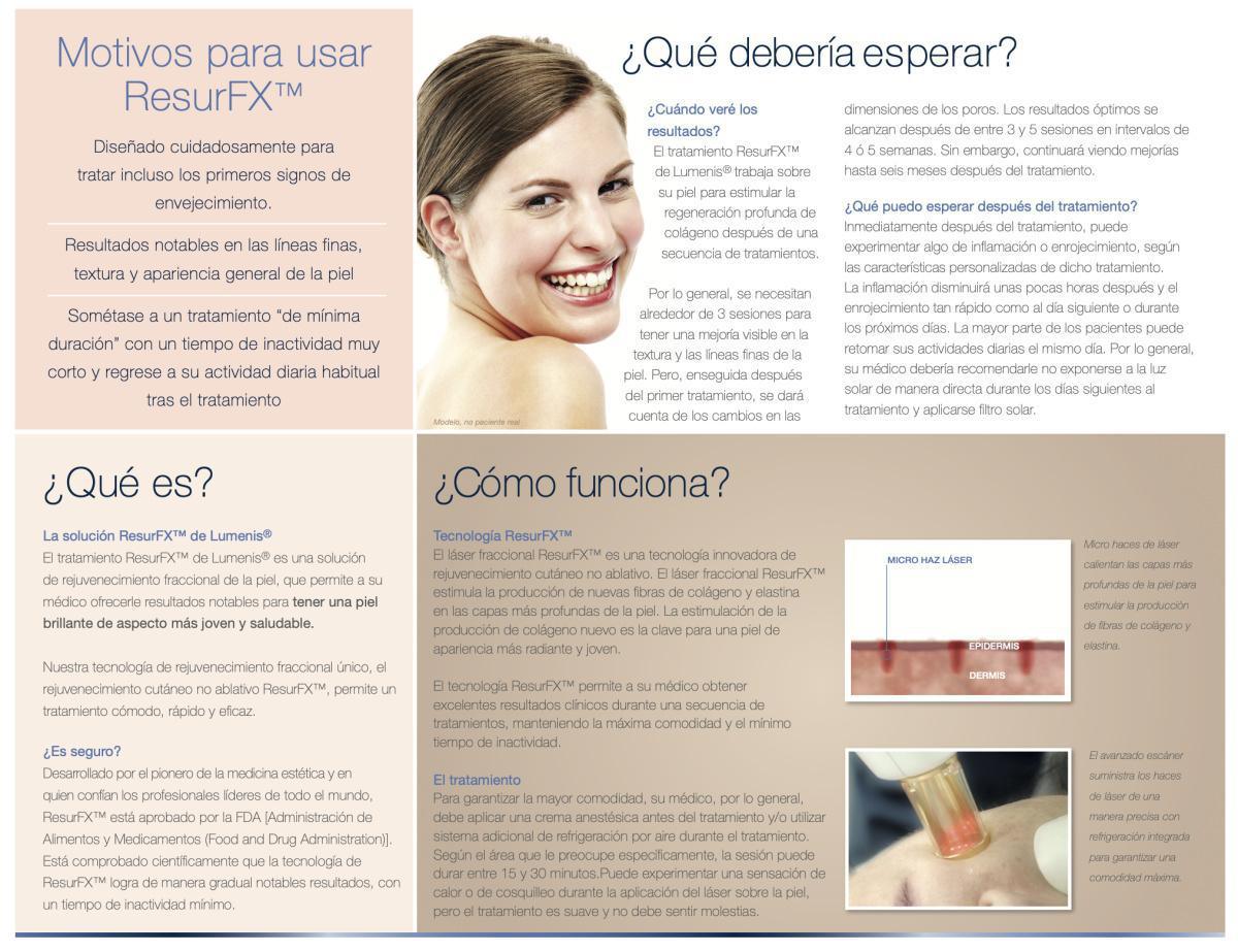 Resurf Fx - Láser fraccional no ablativo