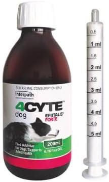 Our current choice of supplement - 4cyte