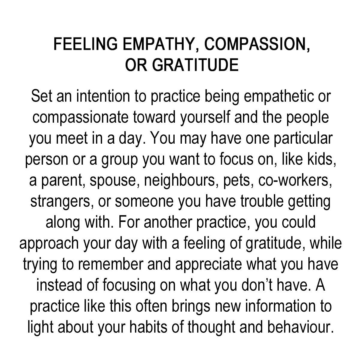feelingempathycompassiongratitude