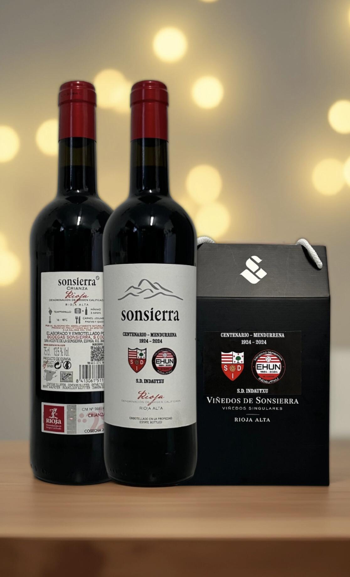 OFERTA VINO CRIANZA CENTENARIO SD INDAUTXU 