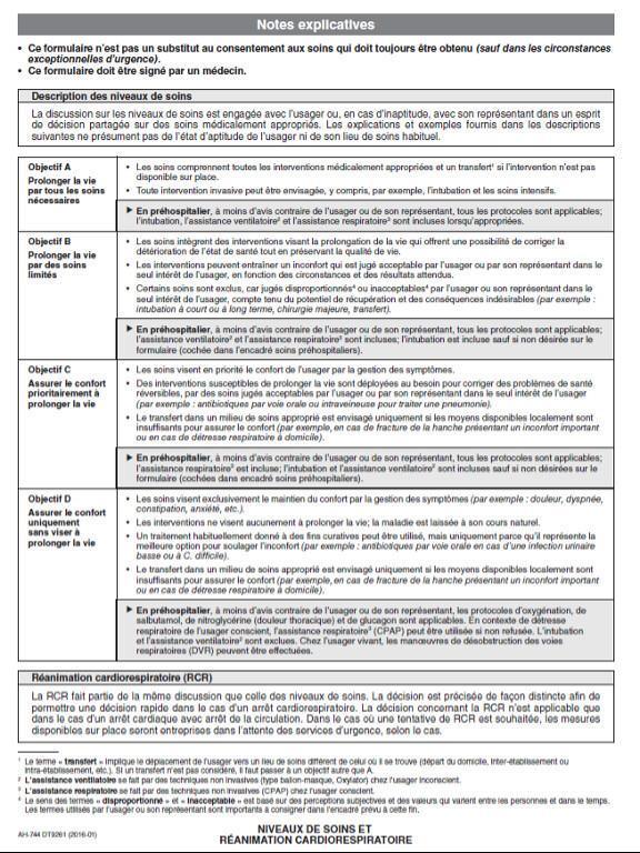 07. Niveaux de soins