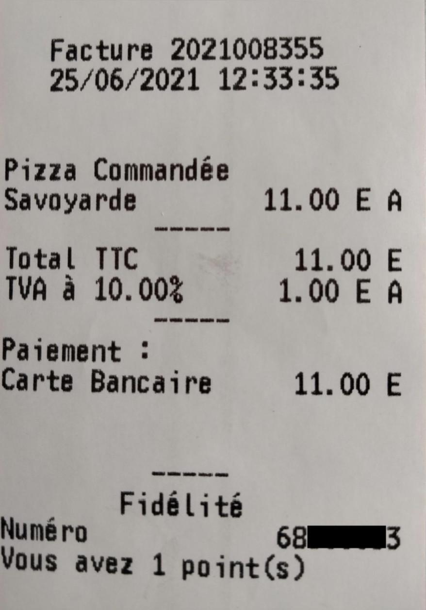 Je n'ai pas eu mon ticket de commande ? 