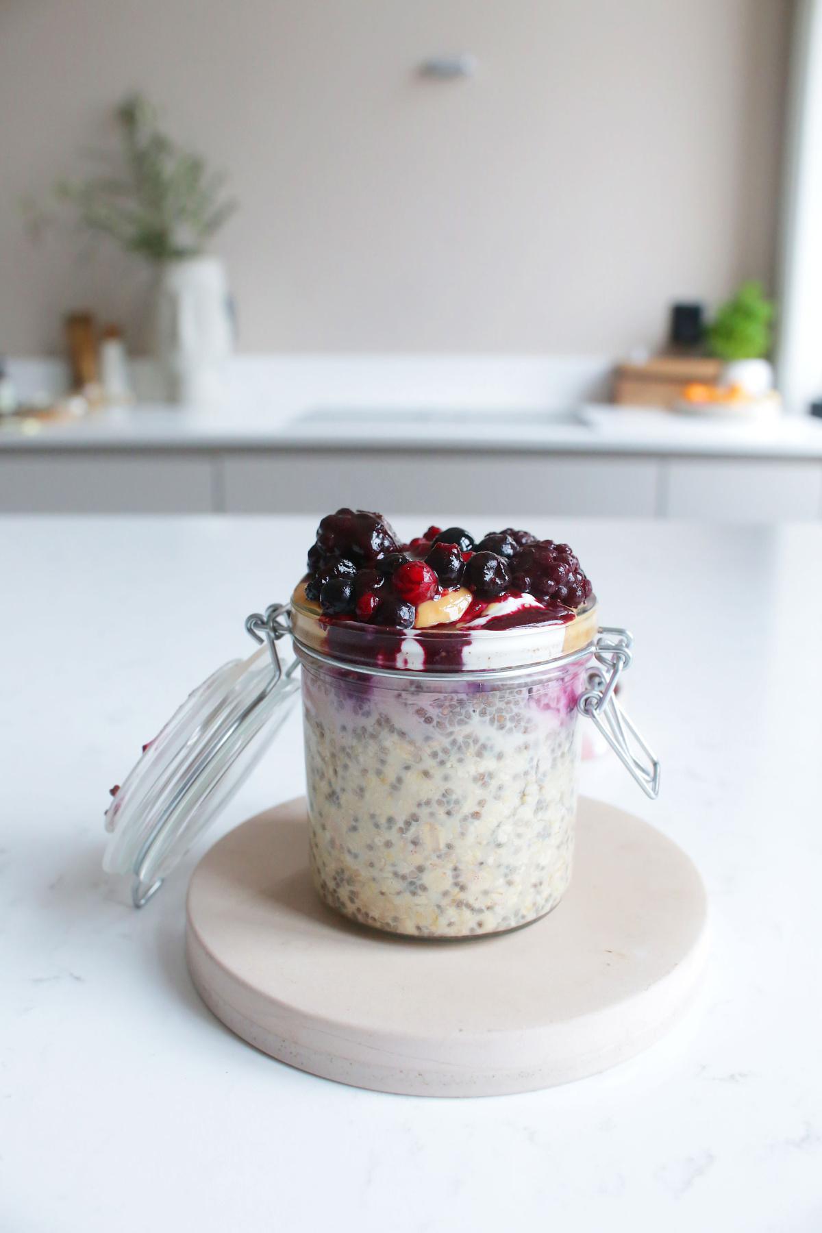 Very Berry Overnight Oats Very Berry Overnight Oats