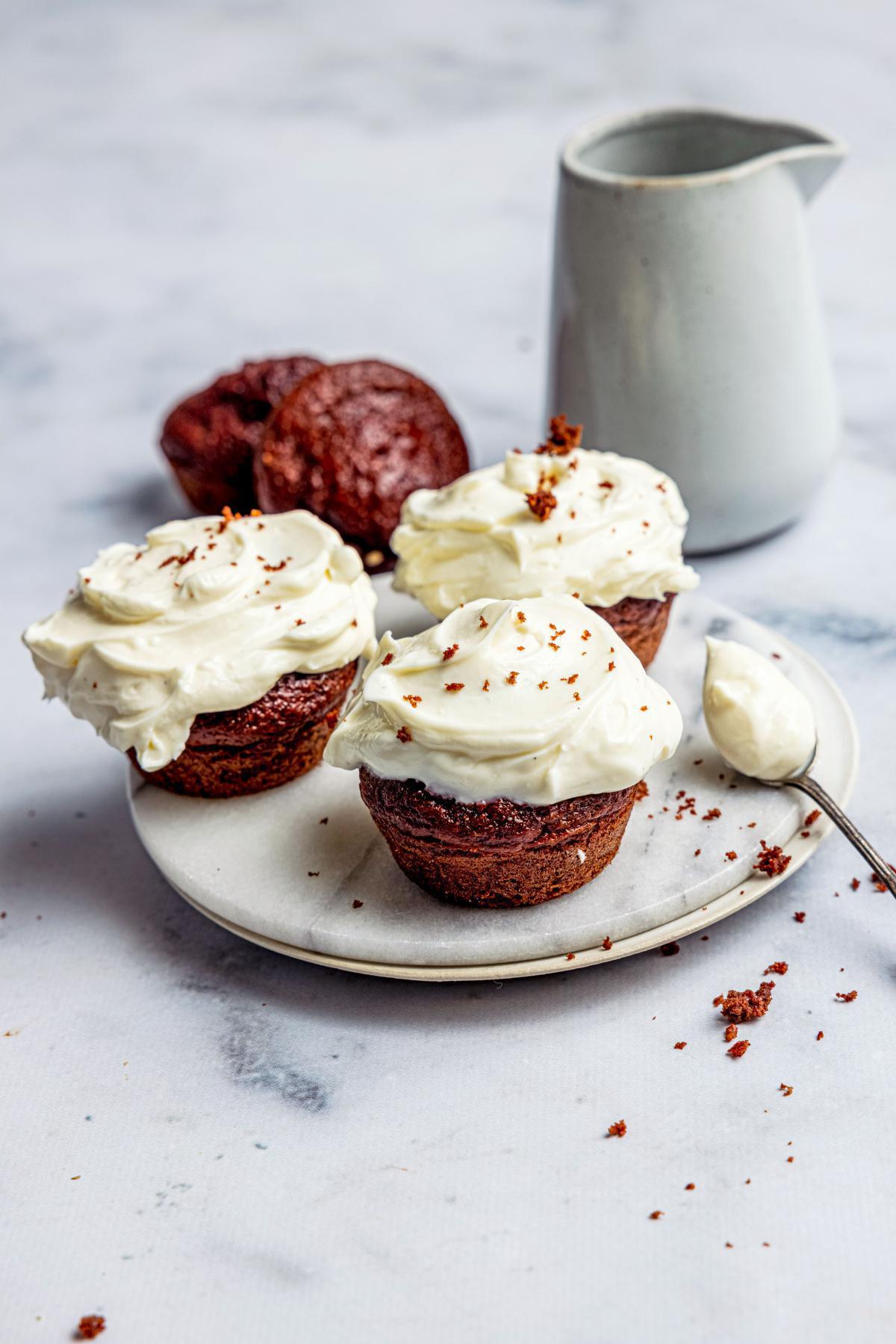 Red velvet cupcakes Red velvet cupcakes