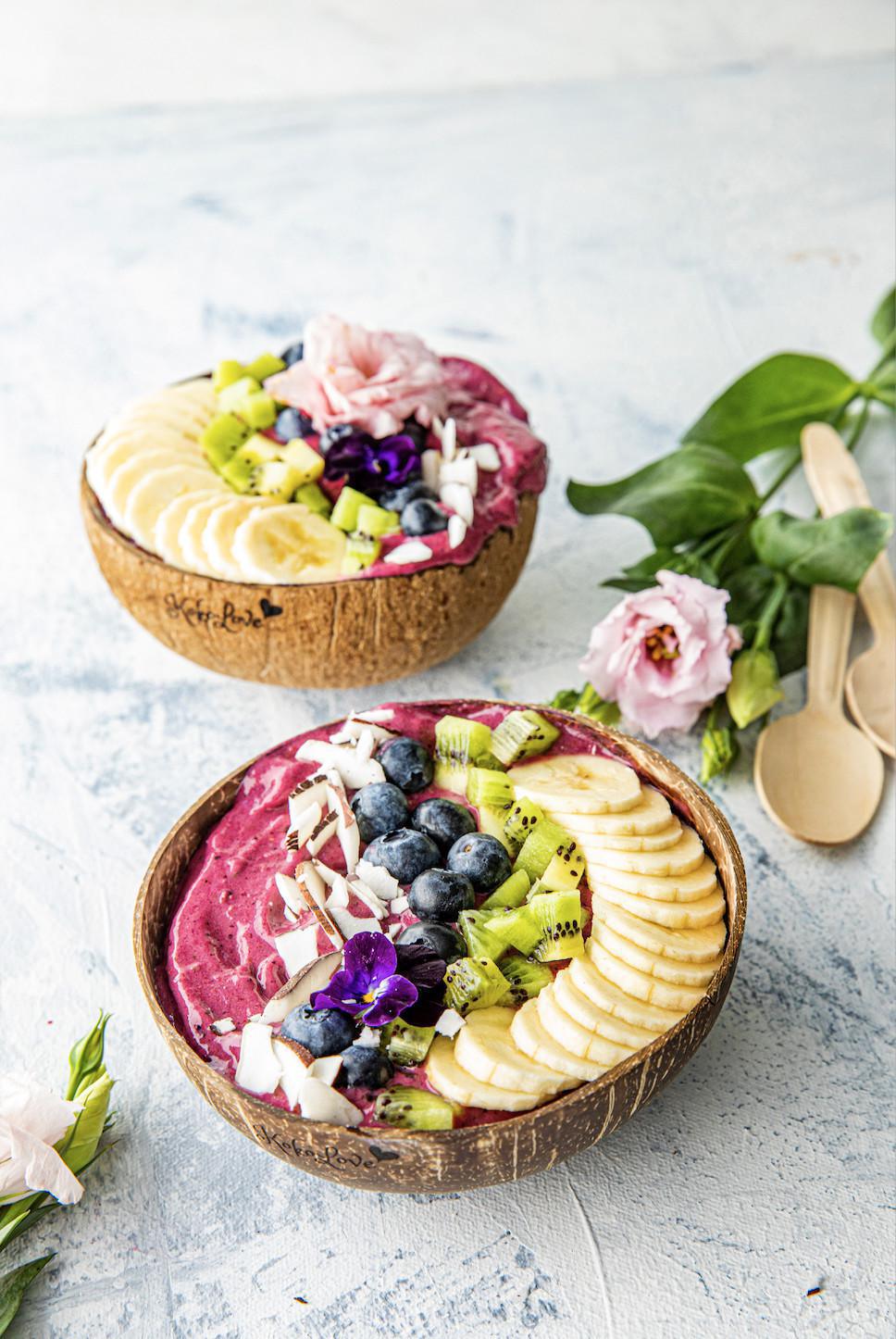 Vanilla berry smoothiebowl Vanilla berry smoothiebowl