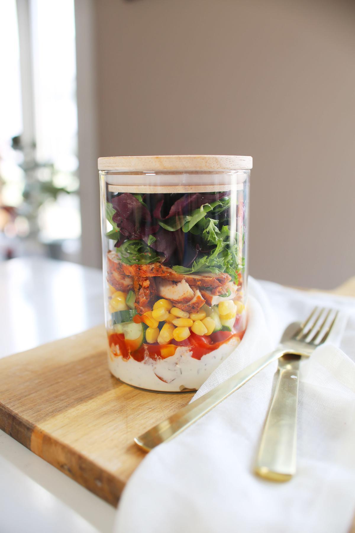 Enkel tacosalat Enkel tacosalat