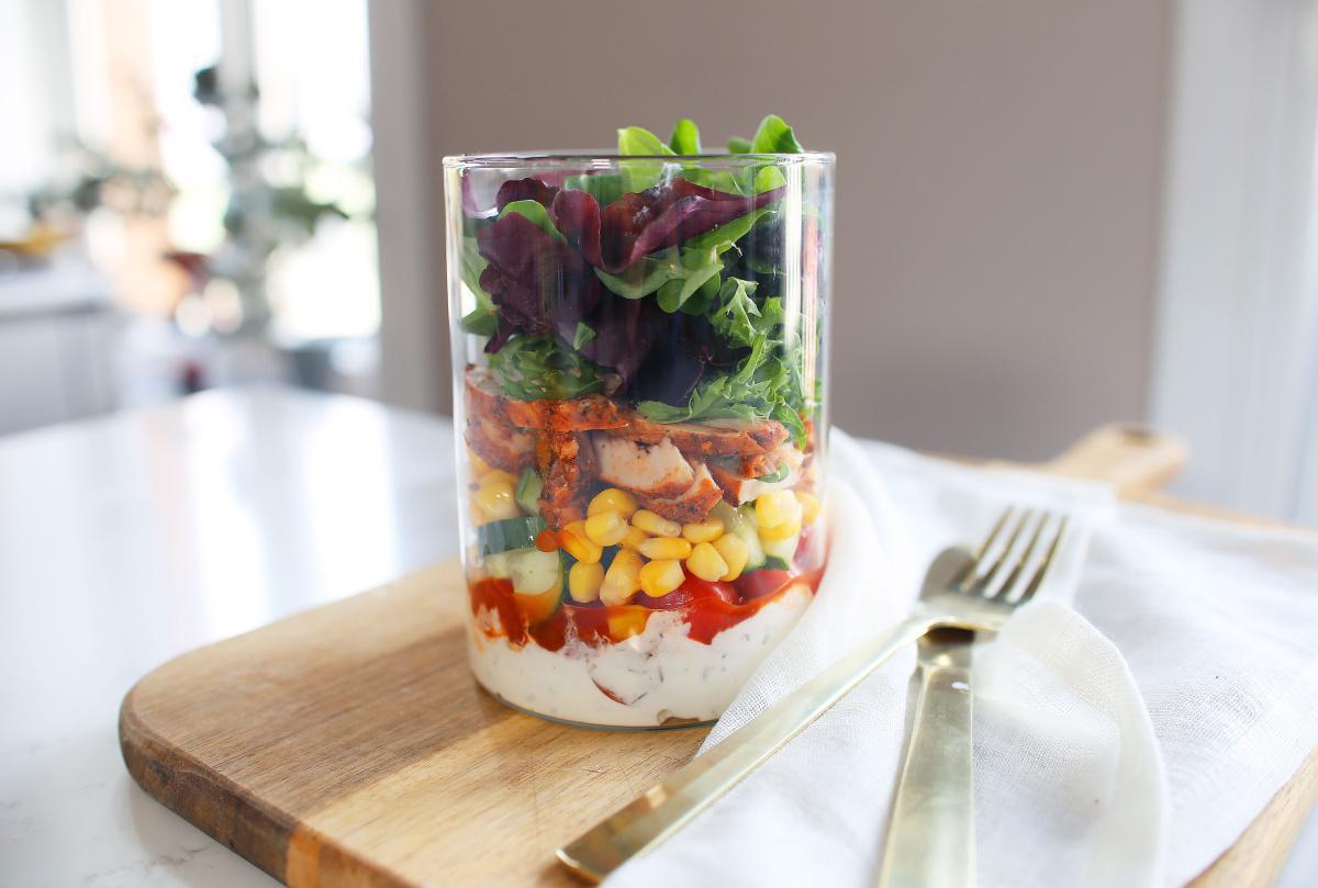 Enkel tacosalat