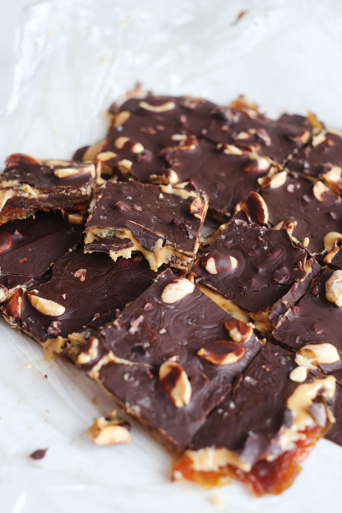 Snickers bark Snickers bark