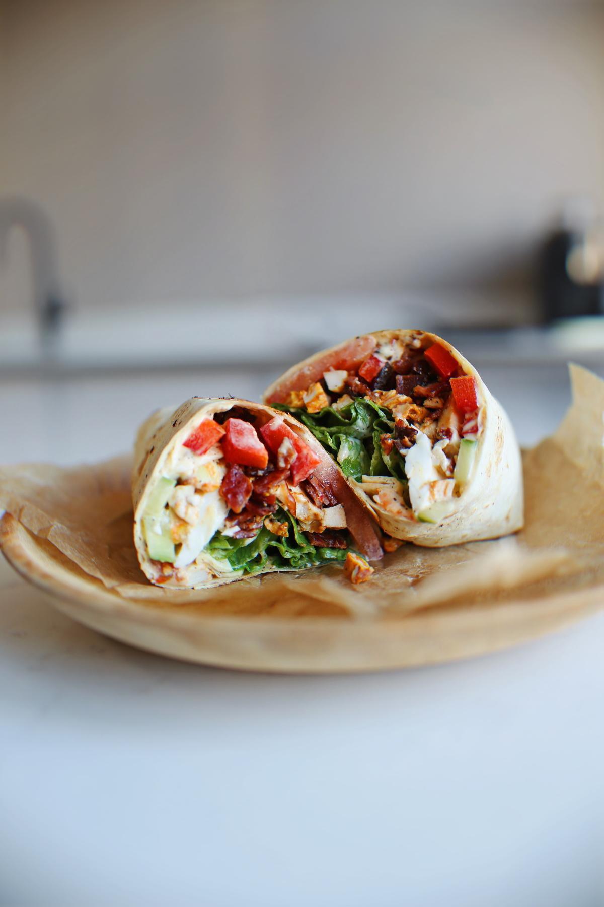 Cæsar wrap á la Koh Tao Cæsar wrap á la Koh Tao